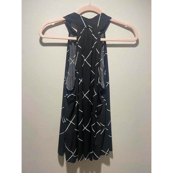 Lane Bryant black and white tip tank top - Picture 2 of 2